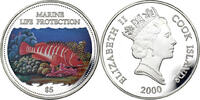 Cook Islands 5 Dollars Sägebarsch -