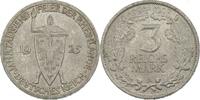 Weimar 3 Reichsmark 1925 A Rheinlande vz+ 59,00 EUR  + 9,90 EUR frais d'envoi