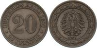 Kaiserreich - Baden 20 Pfennig -