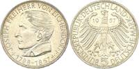 BRD 5 DM 1957 Joseph Freiherr von Eichendorff fast st 280,00 EUR  + 9,90 EUR frais d'envoi