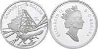 Kanada 1 Dollar 100th anniversary of the Cobalt silver strike, OVP -
