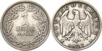 Weimar 1 Reichsmark 1927 A seltener Jahrgang TTB