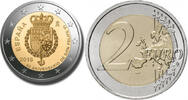 Spain 2018 2018 spain 50th anniversary king felipe vi 2 euro coin  12,00 EUR  + 14,00 EUR frais d'envoi
