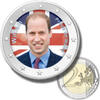 Malta 2 Euro 2020 2 euro coloured coin united kingdom - william - prince... 10,00 EUR  + 14,00 EUR frais d'envoi