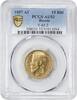 Russia 15 Roubles 1897 AU53 2249,00 EUR  + 25,00 EUR frais d'envoi