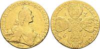 Russia 10 Roubles 1766 XF/AU 5999,00 EUR  + 25,00 EUR frais d'envoi