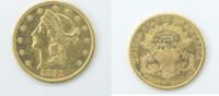 USA $20 1882 S AU 4099,00 EUR  + 25,00 EUR frais d'envoi