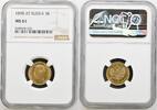 RUSSIA 5 Roubles 1898 AT NGC MS 61 849,00 EUR  + 25,00 EUR frais d'envoi