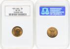 Russia 5 Roubles 1903 MS65 1199,00 EUR  + 25,00 EUR frais d'envoi