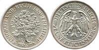 Weimarer Republik 5 Reichsmark Deutsches Reich, 1918 - 1933, Eichbaum, Berlin -