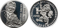 Niederlande 25 Ecu Beatrix, 100 Jahre Willem Drees, Royal Dutch Mint, Utrecht -