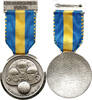 Schweiz Medaille Apollo 11, 1. Mondlandung, Huguenin, le Locle, 21.7.69 -