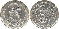Mexiko 1 Peso Estados Unidos Mexicanos, OM, Mexican Mint, Mexico, General Morelos -