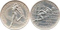 Italien 500 Lire Leichtathletik Weltmeisterschaft in Rom, Annalisa Valentini -