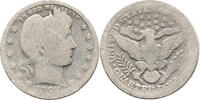 USA 1/4 Dollar / Quarter Dollar Barber Quarter, Liberty, Philadelphia, United States Mint -