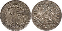 Deutsches Kaiserreich / München Silbermedaille von O.Hupp 7. Deutsches Bundesschießen, attraktives Exemplar, schöne Patina -