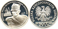 Polen 5000 Zloty Mint of Poland Warsaw, Henryk Sucharski, Attraktives Exemplar -