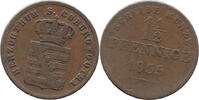 Sachsen-Coburg Gotha 1 1/2 Pfennig Ernst I., 1826 - 1844, Herzogtum, Gotha -