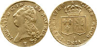 Frankreich 2 Louis d'Or 1786 I Louis XVI., Wappenschild unter Krone, LUD... 2800,00 EUR  + 15,90 EUR frais d'envoi