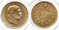 Kaisertum &Ouml;sterreich 10 Corona 1905 Franz Joseph I., 1848 - 1916, Rudolf... 540,00 EUR  + 12,90 EUR frais d'envoi