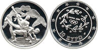 Griechenland 10 Euro 2004 Olympische Sommerspiele, Athen, Ringen, Nation... 105,00 EUR  + 7,99 EUR frais d'envoi