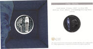 Cook Islands 5 Dollar X-Ray, Röntgenansicht, Mumie, Elizabeth II -