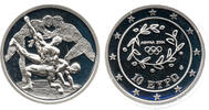 Griechenland 10 Euro 2004 Olympische Sommerspiele, Athen, Ringen, Nation... 100,00 EUR  + 7,99 EUR frais d'envoi