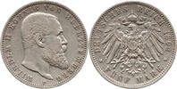 Deutsches Kaiserreich / W&uuml;rttemberg 5 Mark 1892 F Wilhelm II. 1892-1913,... 250,00 EUR  + 7,99 EUR frais d'envoi