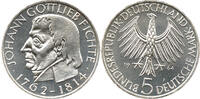 Deutschland 5 Mark Johann Gottlieb Fichte, Robert Lippl, Hamburgische Münze -