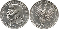 Deutschland 5 Mark Johann Gottlieb Fichte, Robert Lippl, Hamburgische Münze -