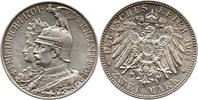 Deutsches Kaiserreich 2 Mark 1901 A Wilhelm II., 1888 - 1918, Coat of Ar... 50,00 EUR  + 7,99 EUR frais d'envoi