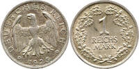 Weimarer Republik 1 Reichsmark 1925 A Deutsches Reich, Berlin, Reichsadl... 20,00 EUR  + 7,99 EUR frais d'envoi