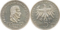 Deutschland 5 Mark Friedrich von Schiller, 150. Todestag, Alfons Feuerle, Stuttgart -