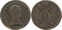 Kaisertum &Ouml;sterreich / Haus Habsburg 1 Kreuzer 1800 B Franz II., 1792 - ... 30,00 EUR  + 7,99 EUR frais d'envoi