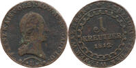 Kaisertum &Ouml;sterreich / Haus Habsburg 1 Kreutzer 1812 B Franz I., 1804 - ... 20,00 EUR  + 7,99 EUR frais d'envoi