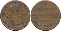 Ungarn 3 Kreuzer 1849 N B Ungarische Legende, Harom Krajcz&aacute;r, Baia Mare ... 130,00 EUR  + 7,99 EUR frais d'envoi