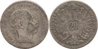 Kaisertum &Ouml;sterreich 20 Kreuzer 1870 Franz Joseph I., 1848 - 1916, M&uuml;nze... 25,00 EUR  + 7,99 EUR frais d'envoi