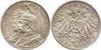 Deutsches Kaiserreich / Preussen 2 Mark 1901 A 200. Jubil&auml;um, Wilhelm II... 90,00 EUR  + 7,99 EUR frais d'envoi