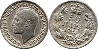 Jugoslawien 50 Para 1925 Aleksandar I., 1921 - 1929, Henri Auguste Patey... 40,00 EUR  + 7,99 EUR frais d'envoi