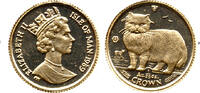 Isle of Man 1/25 crown / 1 Penny 1989 Elizabeth II., 1952 - 2022, Persis... 475,00 EUR  + 7,99 EUR frais d'envoi