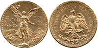 Mexiko 50 Pesos 1931 Centenario, Mexico City, Casa de Moneda, Seltener J... 11900,00 EUR  + 49,90 EUR frais d'envoi