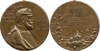 Preussen Bronzemedaille Andenken 100. Geburtstag, Kaiser Wilhelm, 1797 - 1897 -
