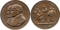 Deutschland / Berlin Bronzemedaille 300 Jahre Reformation, Mark - Brandenburg, Wilhelm III, Kurfürst Joachim II -