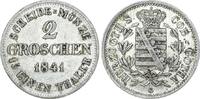Sachsen-Coburg-Gotha 2 Groschen Ernst I. 1826-1844. -