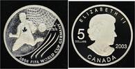 Kanada 5 Dollars 2003 Elisabeth II. 1952-2022. FB in Kapsel