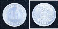 10 Pfennig 1911  D Kleinmünzen  Fast Stempelglanz