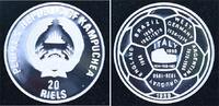 Kambodscha 20 Riels Volksrepublik 1979-1990. -