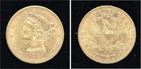 USA Vereinigte Staaten von Amerika 5 Dollars Gold -