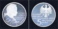 Bundesrepublik Deutschland 5 Mark 1974 D Polierte Platte offen 20,00 EUR  + 5,00 EUR frais d'envoi