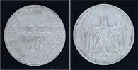 Weimarer Republik 3 Mark 1925 D Sehr sch&ouml;n 95,00 EUR  + 7,00 EUR frais d'envoi